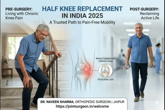 Half Knee Replacement in India: Cost, Benefits, and Recovery